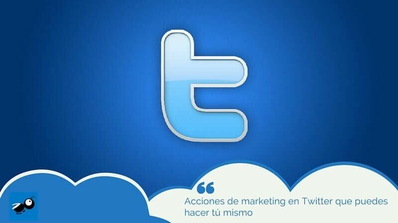 acciones de marketing en Twitter