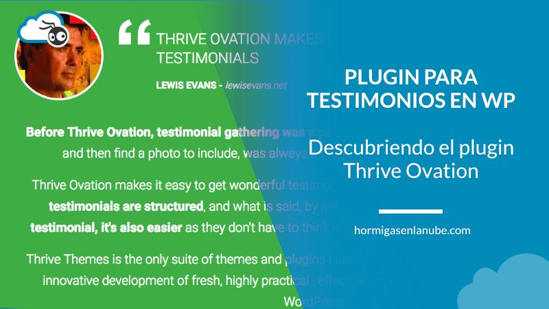 El plugin para testimonios en WordPress definitivo: Thrive Ovation