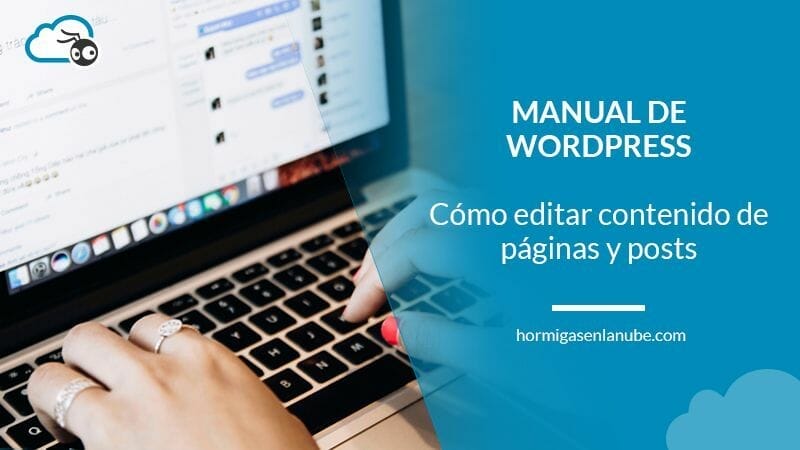 Editar contenido en wordpress