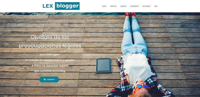 Adaptar la web al RGPD con Lexblogger