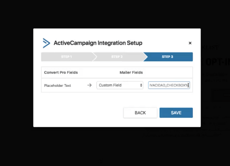Adaptar los formularios de suscripcion al RGPD con ConvertPro y Active Campaign
